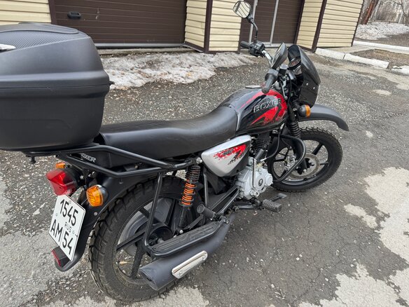 2021 Bajaj Boxer BM 150X, чёрный, 140000 рублей - вид 4