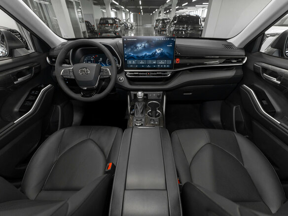 2026 Toyota Highlander IV (XU70), синий - вид 7
