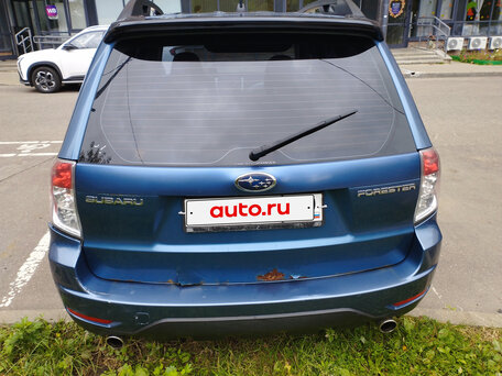 2008 Subaru Forester III, синий, 830000 рублей, вид 5