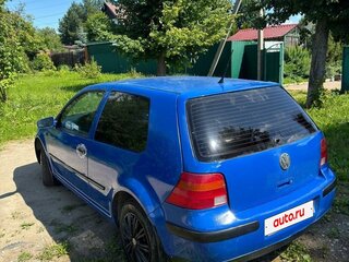 1999 Volkswagen Golf IV, синий, 200000 рублей, вид 3