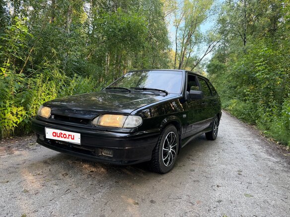 2009 Lada (ВАЗ) 2114, чёрный, 185000 рублей