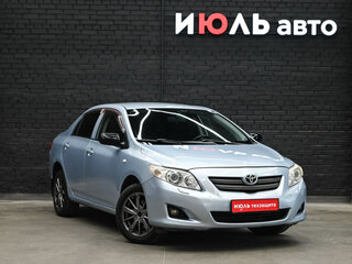 2008 Toyota Corolla X (E140, E150), голубой, 780000 рублей, вид 3
