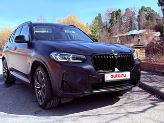2021 BMW X3 30i xDrive III (G01) Рестайлинг, чёрный, 4750000 рублей, вид 3