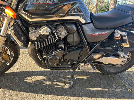 2001 Honda CB 400 Super Four, чёрный, 330000 рублей, вид 2
