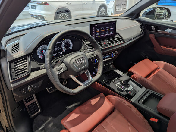 2025 Audi Q5 L 45 TFSI II (FY) Рестайлинг, чёрный - вид 16