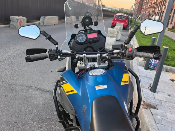 2011 Yamaha XT660Z Tenere, синий, 600000 рублей - вид 5
