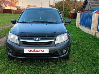 2017 Lada (ВАЗ) Granta I, серый, 395000 рублей, вид 1