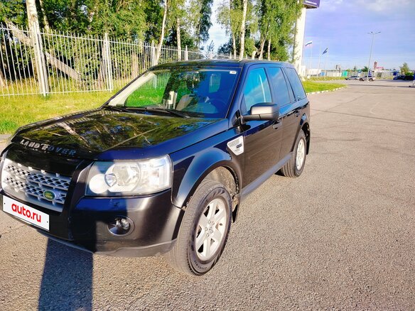 2008 Land Rover Freelander II, чёрный, 1100000 рублей