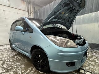 2003 Mitsubishi Colt VI (Z20/Z30), синий, 300000 рублей, вид 2