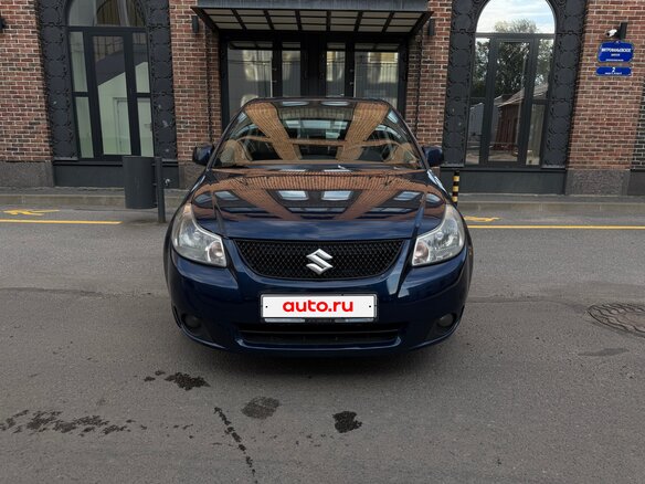2011 Suzuki SX4 I (Classic) Рестайлинг, синий, 570000 рублей - вид 1