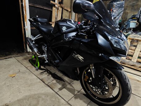 2008 Suzuki GSX-R 600, чёрный, 590000 рублей, вид 3