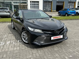 2019 Toyota Camry VIII (XV70), чёрный, 2230000 рублей, вид 1
