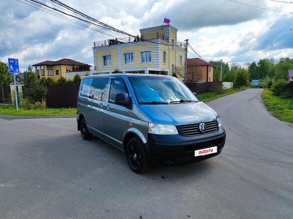 2005 Volkswagen Transporter T5, серый, 1350000 рублей - вид 6
