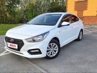 2019 Hyundai Solaris II, белый, 1205000 рублей, вид 1