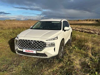 2021 Hyundai Santa Fe IV Рестайлинг, белый, 3000000 рублей, вид 1