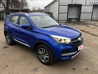 2022 Chery Tiggo 4 I Рестайлинг, синий, 1050000 рублей, вид 3