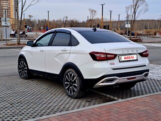 2023 Lada (ВАЗ) Vesta Cross I Рестайлинг (NG), белый, 1600000 рублей, вид 4