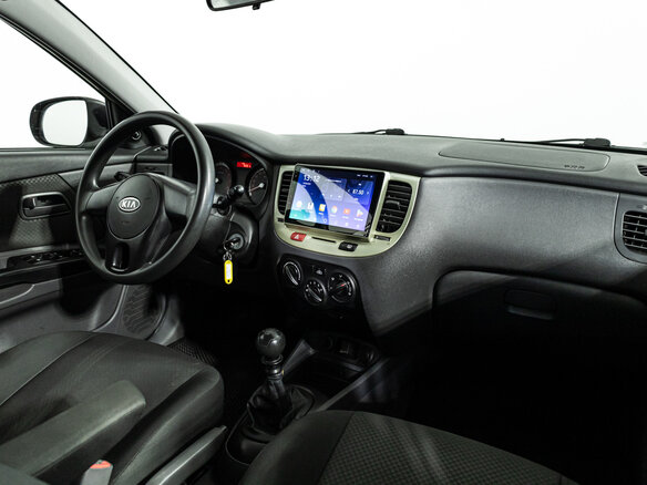 2011 Kia Rio II Рестайлинг, бежевый, 599700 рублей - вид 8