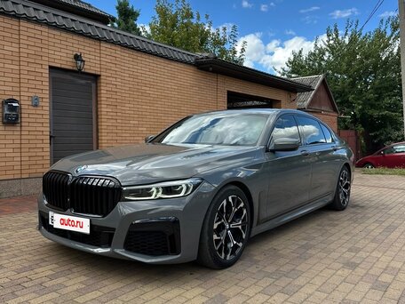 2020 BMW 7 серии Long 740Li xDrive VI (G11/G12) Рестайлинг, серый, 6350000 рублей, вид 1