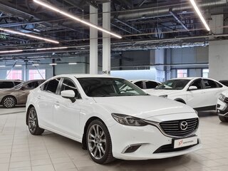 2017 Mazda 6 III (GJ) Рестайлинг, белый, 1719000 рублей, вид 2