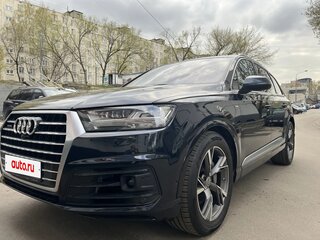 2017 Audi Q7 II (4M), чёрный, 3270000 рублей, вид 3