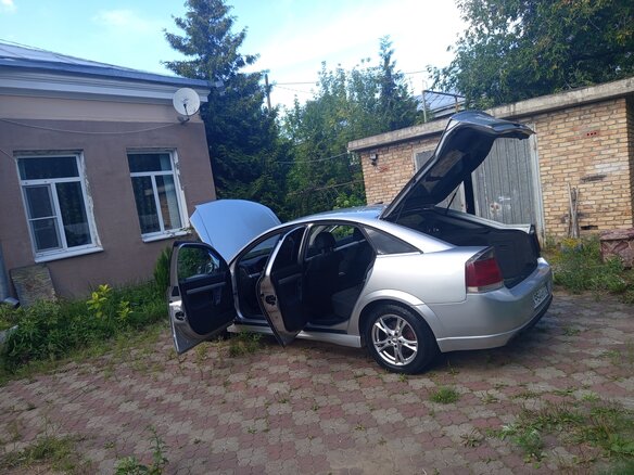 2002 Opel Vectra C, серебристый, 270000 рублей - вид 3