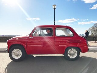 1964 ЗАЗ 965, красный, 650000 рублей, вид 3