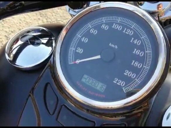 2012 Harley-Davidson Softail Slim, чёрный - вид 2