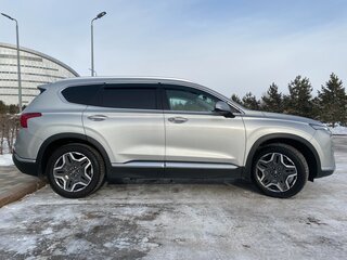 2022 Hyundai Santa Fe IV Рестайлинг, серебристый, 2649000 рублей, вид 4