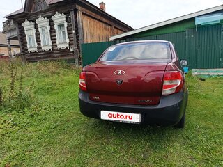 2012 Lada (ВАЗ) Granta I, красный, 320000 рублей, вид 4