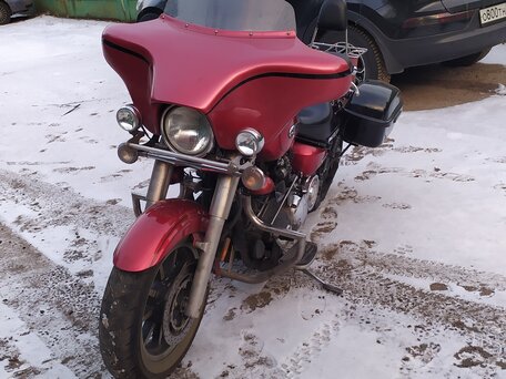 2006 Yamaha XV 1700 Road Star, красный, 550000 рублей, вид 4