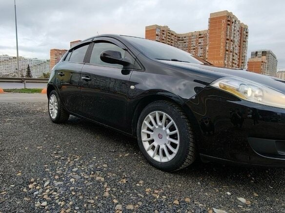 2008 Fiat Bravo II, чёрный, 650000 рублей - вид 7