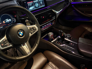 2017 BMW 5 серии M550i xDrive VII (G30/G31/G38), серый, 3800000 рублей, вид 4