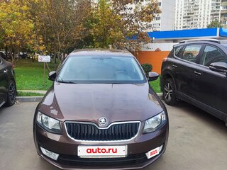 2015 Skoda Octavia III (A7), коричневый, 1400000 рублей, вид 2