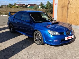 2005 Subaru Impreza WRX II Рестайлинг 2, синий, 1150000 рублей, вид 3