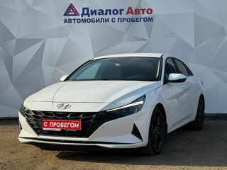 2021 Hyundai Elantra VII (CN7), белый, 1920000 рублей, вид 1