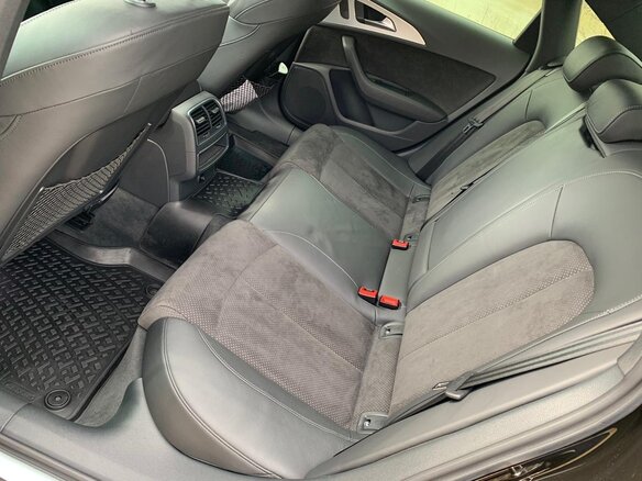 2012 Audi A6 IV (C7), чёрный, 2500000 рублей - вид 16
