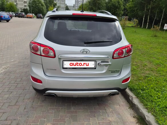 2011 Hyundai Santa Fe II Рестайлинг, серый, 1150000 рублей - вид 2