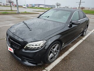 2018 Mercedes-Benz C-Класс 180 9G-TRONIC IV (W205), чёрный, 2300000 рублей, вид 1