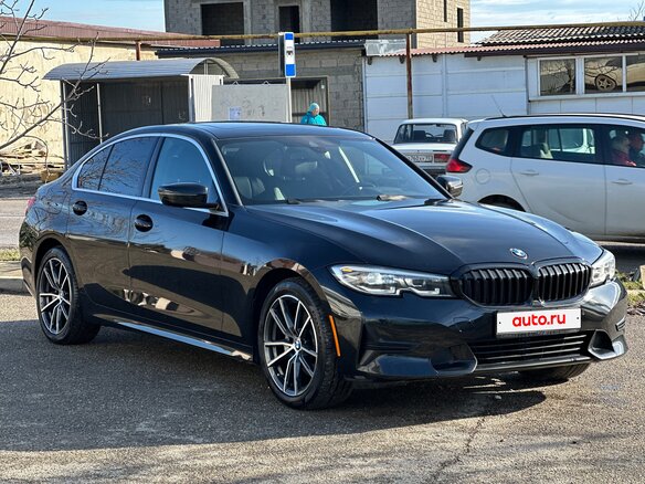 2020 BMW 3 серии 330i VII (G2x), чёрный, 3500000 рублей - вид 2