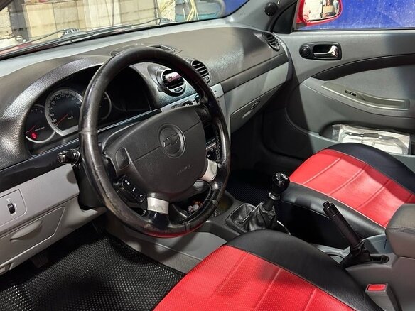 2007 Chevrolet Lacetti I, красный, 450000 рублей - вид 5