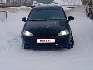 2010 Lada (ВАЗ) Kalina I, чёрный, 200000 рублей, вид 4