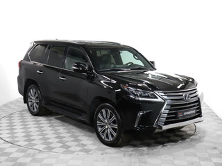2016 Lexus LX 570 III Рестайлинг 2, чёрный, 6700000 рублей, вид 3
