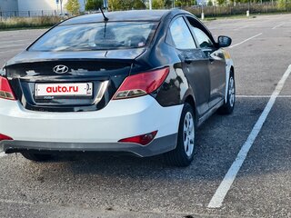 2016 Hyundai Solaris I Рестайлинг, белый, 450000 рублей, вид 4
