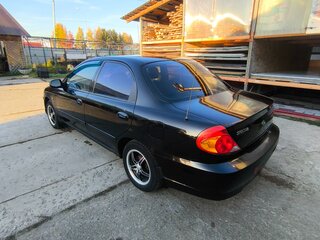 2006 Kia Spectra I Рестайлинг 2, чёрный, 275000 рублей, вид 4