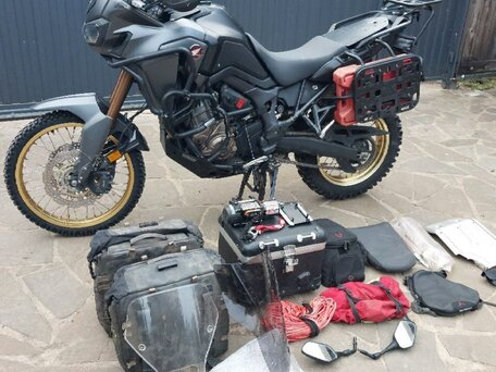 2019 Honda CRF 1000L Africa Twin, чёрный, 1500000 рублей, вид 4