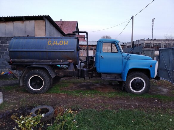1990 ГАЗ КО-503В, голубой - вид 2