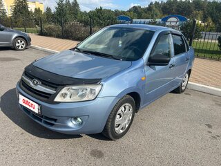 2015 Lada (ВАЗ) Granta I, серебристый, 450000 рублей, вид 1