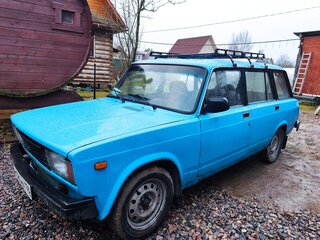 1990 Lada (ВАЗ) 2104 4-speed, голубой, 120000 рублей, вид 3