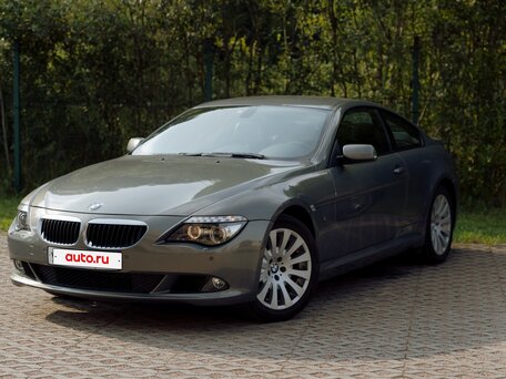 2008 BMW 6 серии 630i II (E63/E64) Рестайлинг, серый, 1390000 рублей, вид 1